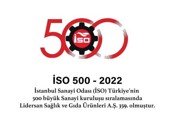 İSO 500 – 2022